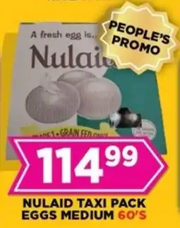 Goal Supermarket Nulaid taxi pack eggs medium offer