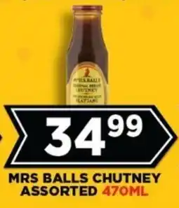 Goal Supermarket Mrs balls chutney assorted offer