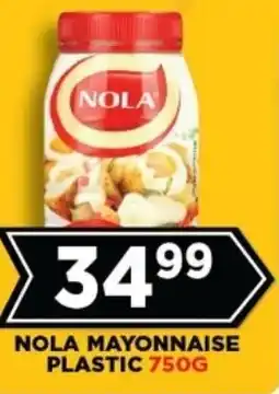 Goal Supermarket Nola mayonnaise plastic offer