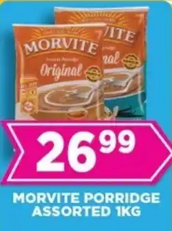 Goal Supermarket Morvite porridge assorted offer