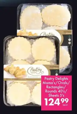 Save Hyper Pastry Delights Mama's/ Ovals/ Rectangles/ Rounds/ Sheets offer