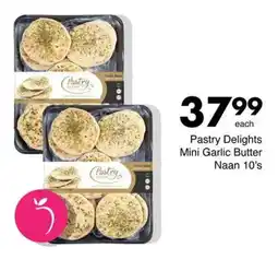 Save Hyper Pastry Delights Mini Garlic Butter Naan offer