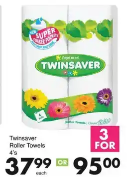 Save Hyper Twinsaver Roller Towels offer