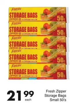 Save Hyper Fresh Zipper Storage Bags Small offer