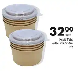 Save Hyper Kraft Tubs with Lids offer