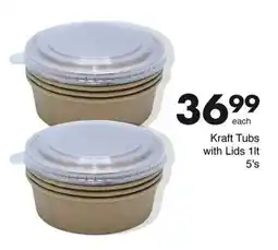 Save Hyper Kraft Tubs with Lids offer