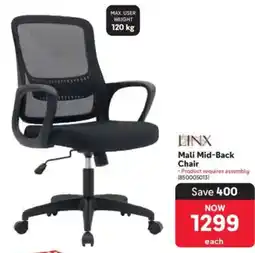 Makro Linx Mali Mid-Back Chair offer