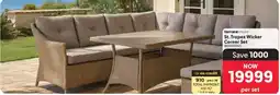 Makro Terrace Leisure St. Tropez Wicker Corner Set offer