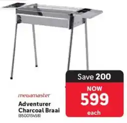 Makro Megamaster Adventurer Charcoal Braai offer
