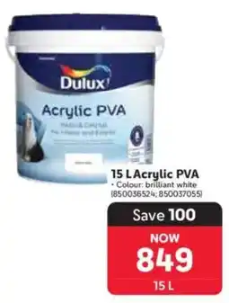 Makro Dulux Acrylic PVA offer