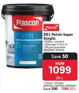 Makro Plascon Polvin Super Acrylic offer
