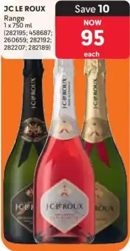 Makro JC LE ROUX Range offer