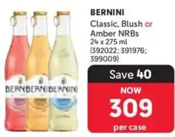Makro Bernini Classic, Blush or Amber NRBs offer