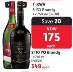Makro KWV 3 YO Brandy offer