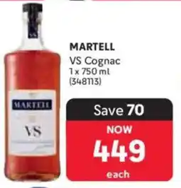 Makro Martell VS Cognac offer
