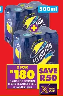 Shoprite FLYING FISH PREMIUM LEMON FLAVOURED BEER offer