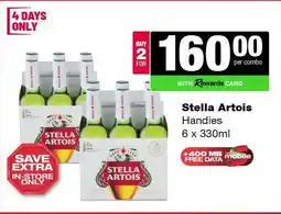 Spar Tops Stella Artois Handies offer