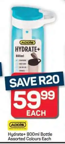 Pick n Pay Hypermarket Hydrate+ 800ml Bottle offer