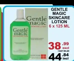 Arrow Cash And Carry Gentle Magic Skincare Lotion 6 x 125ml offer