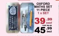 Oxford Maths Set 11 Piece 1x Set