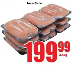 Boxer Superstores Frozen Sizzler offer