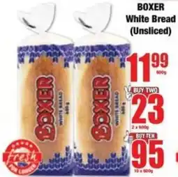 Boxer Superstores BOXER White Bread Unsliced offer