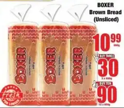 Boxer Superstores BOXER Brown Bread Unsliced offer