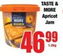 Boxer Superstores TASTE & MORE Apricot Jam offer