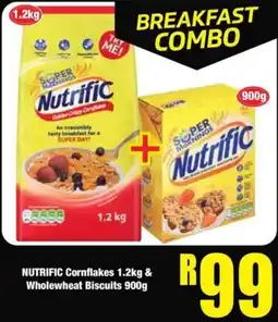 Boxer Superstores NUTRIFIC Cornflakes & Wholewheat Biscuits offer