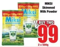 Boxer Superstores MIKSI Skimmed Milk Powder offer