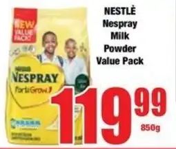 Boxer Superstores NESTLÉ Nespray Milk Powder Value Pack offer