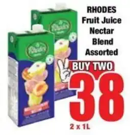 Boxer Superstores RHODES Fruit Juice Nectar Blend Assorted offer