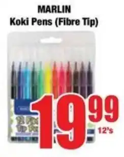 Boxer Superstores MARLIN Koki Pens offer
