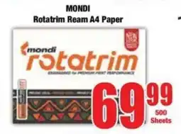 Boxer Superstores MONDI Rotatrim Ream A4 Paper offer