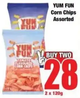Boxer Superstores YUM FUN Corn Chips Assorted offer