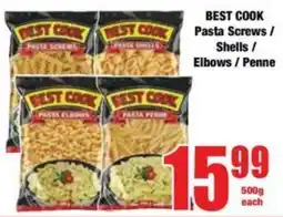 Boxer Superstores BEST COOK Pasta Screws/ Shells/ Elbows/ Penne offer