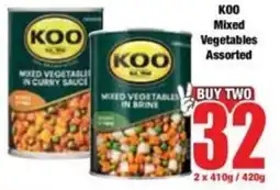 Boxer Superstores KOO Mixed Vegetables Assorted offer