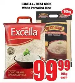 Boxer Superstores EXCELLA/ BEST COOK White Parboiled Rice offer