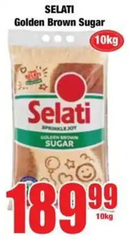 Boxer Superstores SELATI Golden Brown Sugar offer