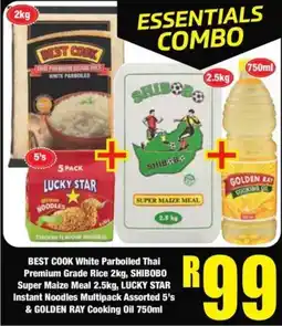 Boxer Superstores Essentials Combo offer