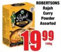 Boxer Superstores ROBERTSONS Rajah Curry Powder Assorted offer