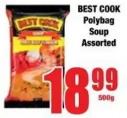 Boxer Superstores BEST COOK Polybag Soup Assorted offer