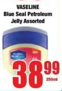 Boxer Superstores VASELINE Blue Seal Petroleum Jelly Assorted offer