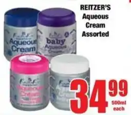 Boxer Superstores REITZER'S Aqueous Cream Assorted offer