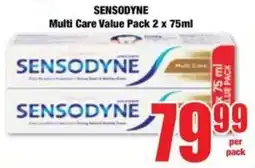 Boxer Superstores SENSODYNE Multi Care Value Pack offer
