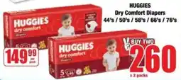 Boxer Superstores HUGGIES Dry Comfort Diapers offer