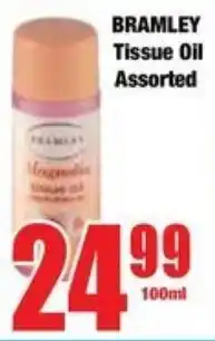 Boxer Superstores BRAMLEY Tissue Oil Assorted offer