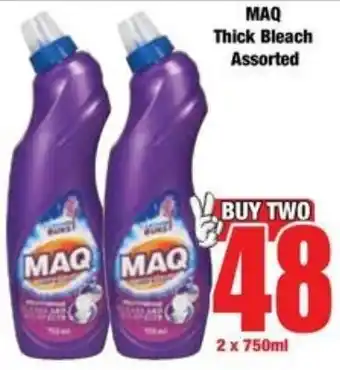 Boxer Superstores MAQ Thick Bleach Assorted offer