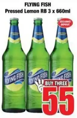 Boxer Superstores FLYING FISH Pressed Lemon RB offer