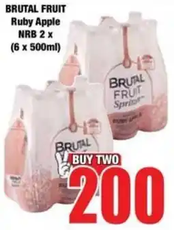 Boxer Superstores BRUTAL FRUIT Ruby Apple NRB offer